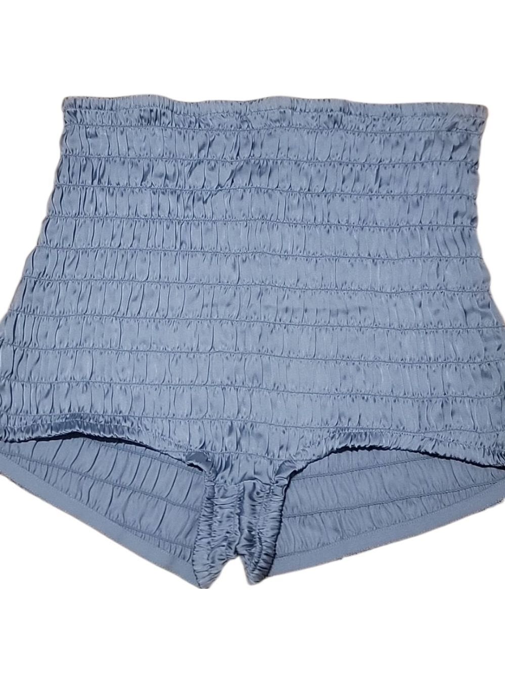 Free People Intimately Ruched Shorties Blue XS - Picture 4 of 4